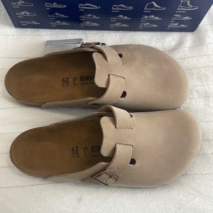 Boston Birkenstocks Tabasco Brown